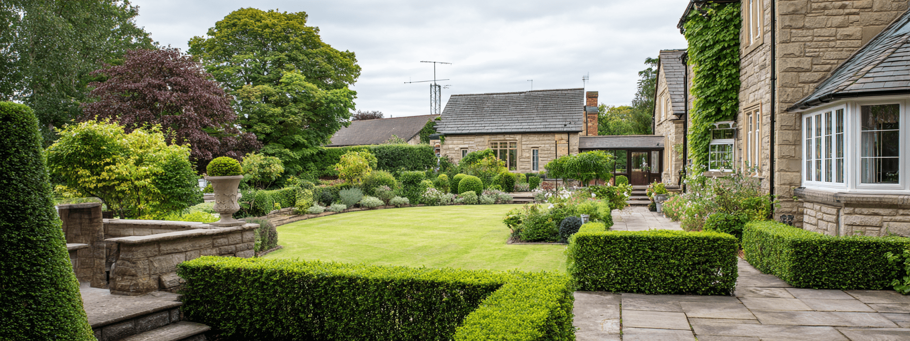 Hedge cutting work completed in romiley